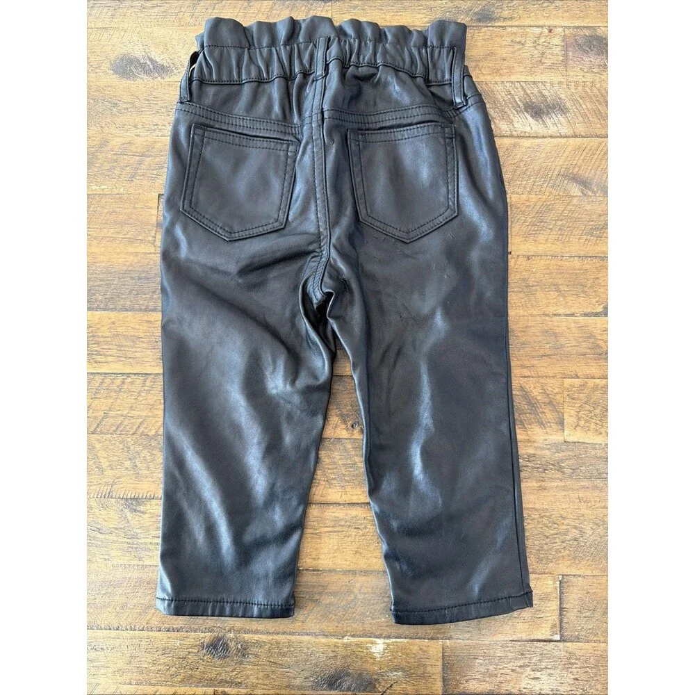 Faux-Leather Just Like Mom Pants GAP 2T